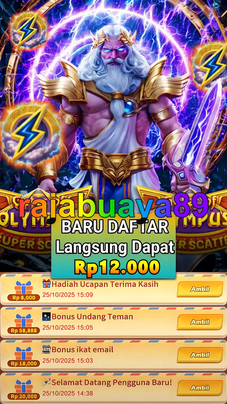 rajabuaya89 Masuk